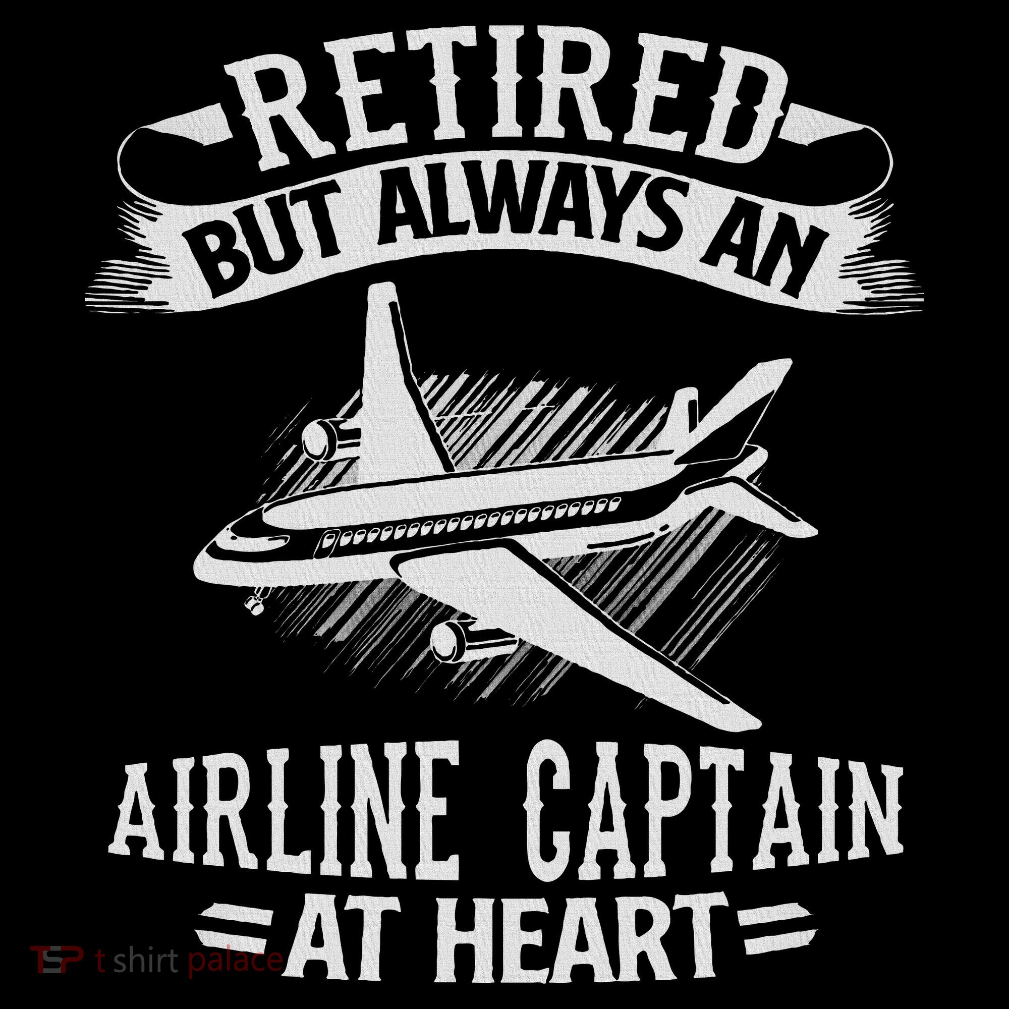 Retired Airline Captain Pilot Retirement Gift Mousepad