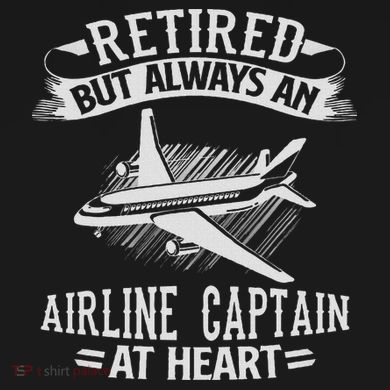 Retired Airline Captain Pilot Retirement Gift Women's Long Sleeve Shirt