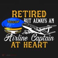 Retired Airline Captain Pilot Retirement Gift Backpack thumb 2