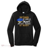 Retired Airline Captain Pilot Retirement Gift Women's Hoodie thumb 0