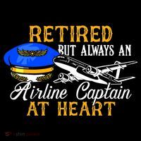 Retired Airline Captain Pilot Retirement Gift Women's Hoodie thumb 2