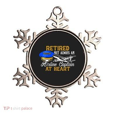 Retired Airline Captain Pilot Retirement Gift Ornament