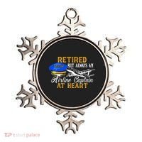 Retired Airline Captain Pilot Retirement Gift Ornament thumb 0