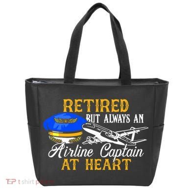 Retired Airline Captain Pilot Retirement Gift Tote Bag
