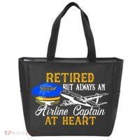 Retired Airline Captain Pilot Retirement Gift Tote Bag thumb 0
