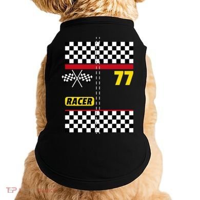 Race Car Driver Costume For Halloween Doggie Tank