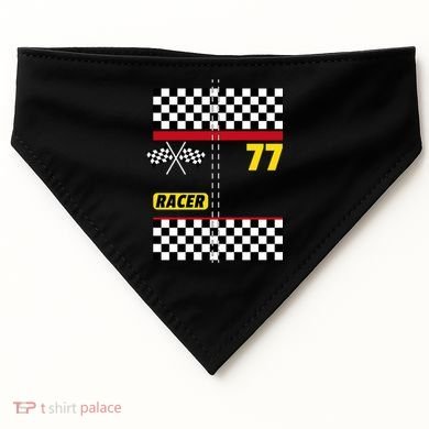 Race Car Driver Costume For Halloween USA-Made Doggie Bandana