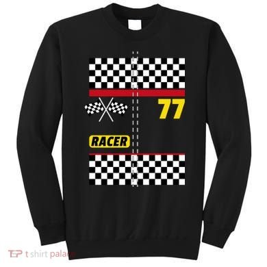 Race Car Driver Costume For Halloween Sweatshirt