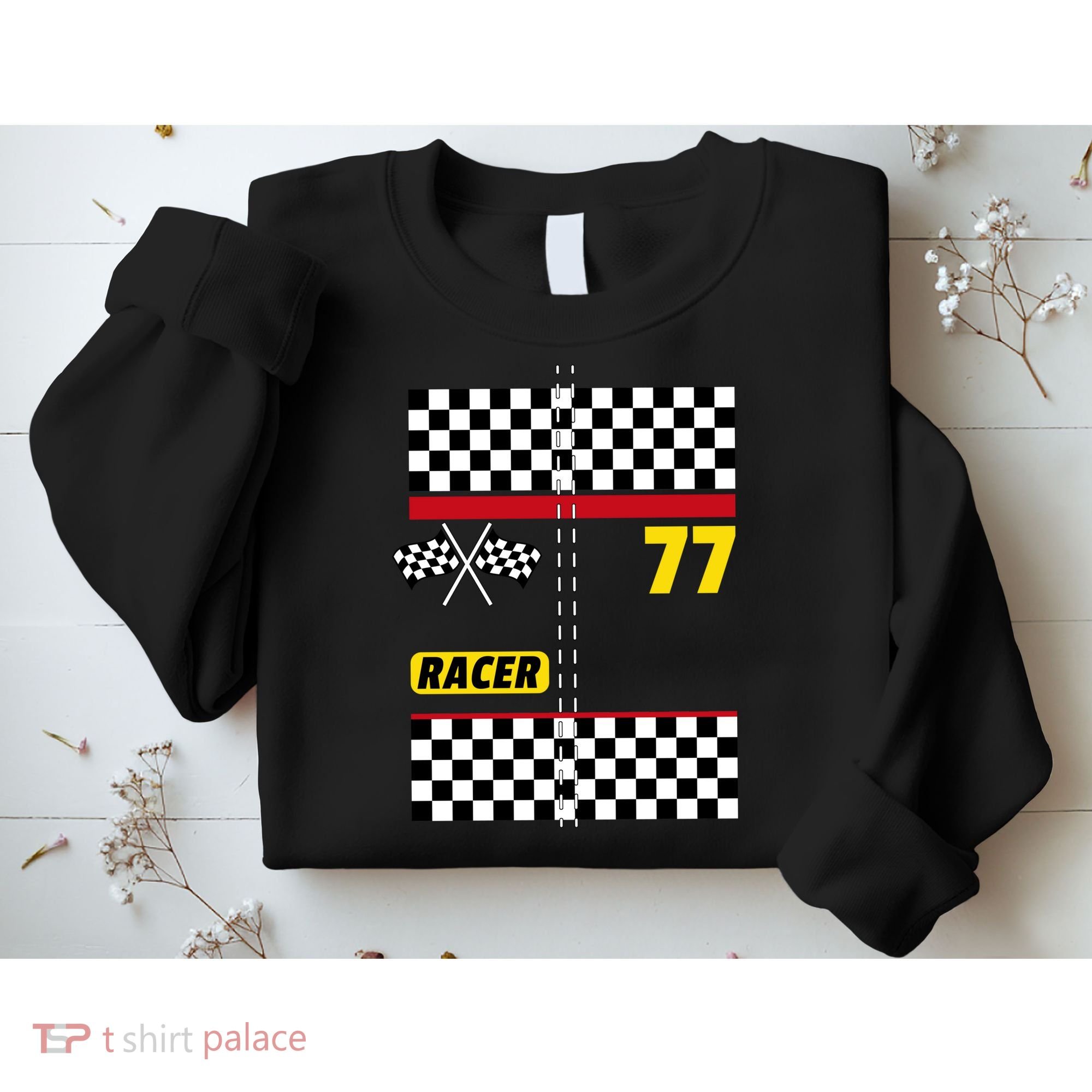 Race Car Driver Costume For Halloween Sweatshirt