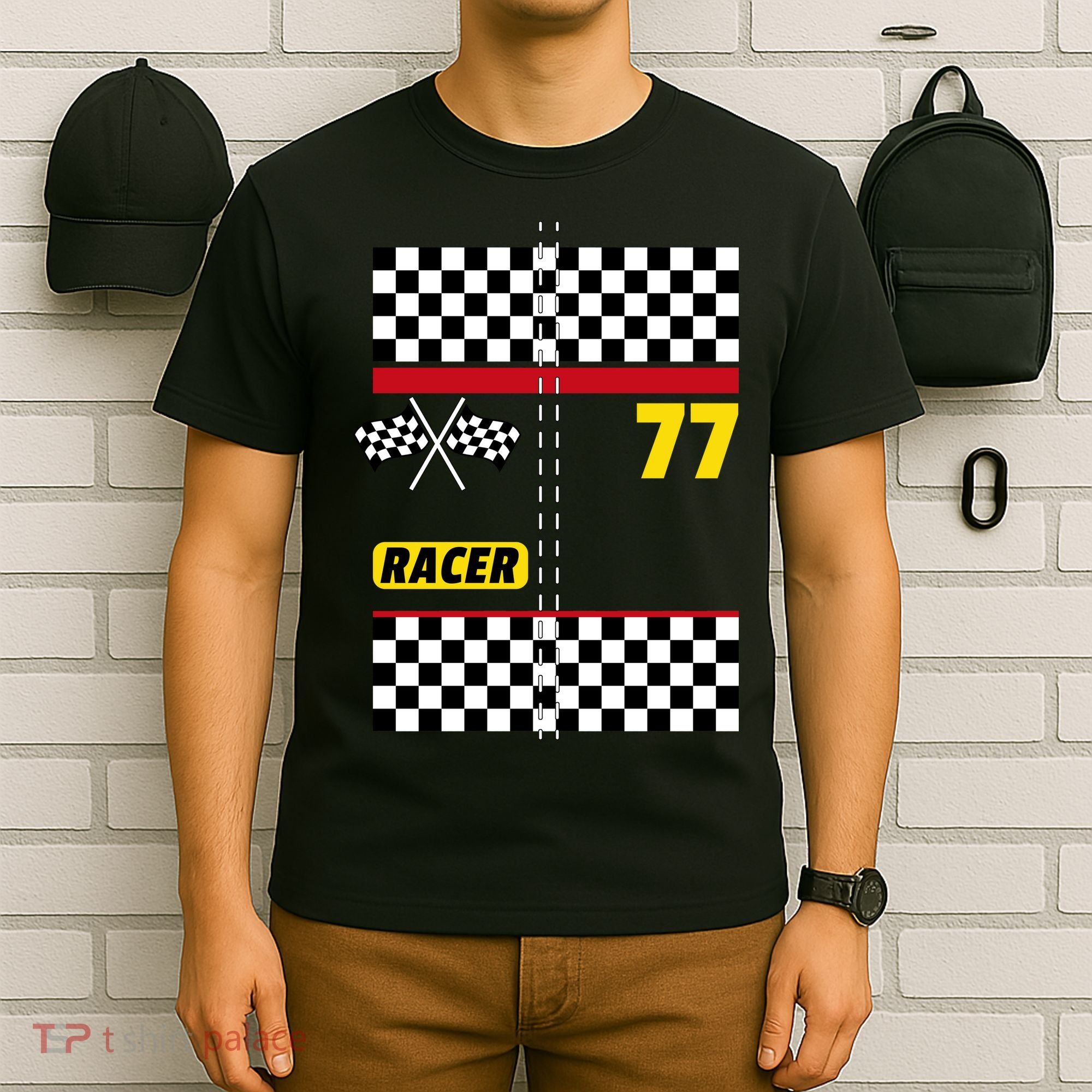 Race Car Driver Costume For Halloween T-Shirt