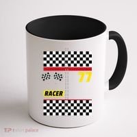 Race Car Driver Costume For Halloween Coffee Mug thumb 1