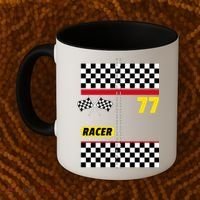 Race Car Driver Costume For Halloween Coffee Mug thumb 2