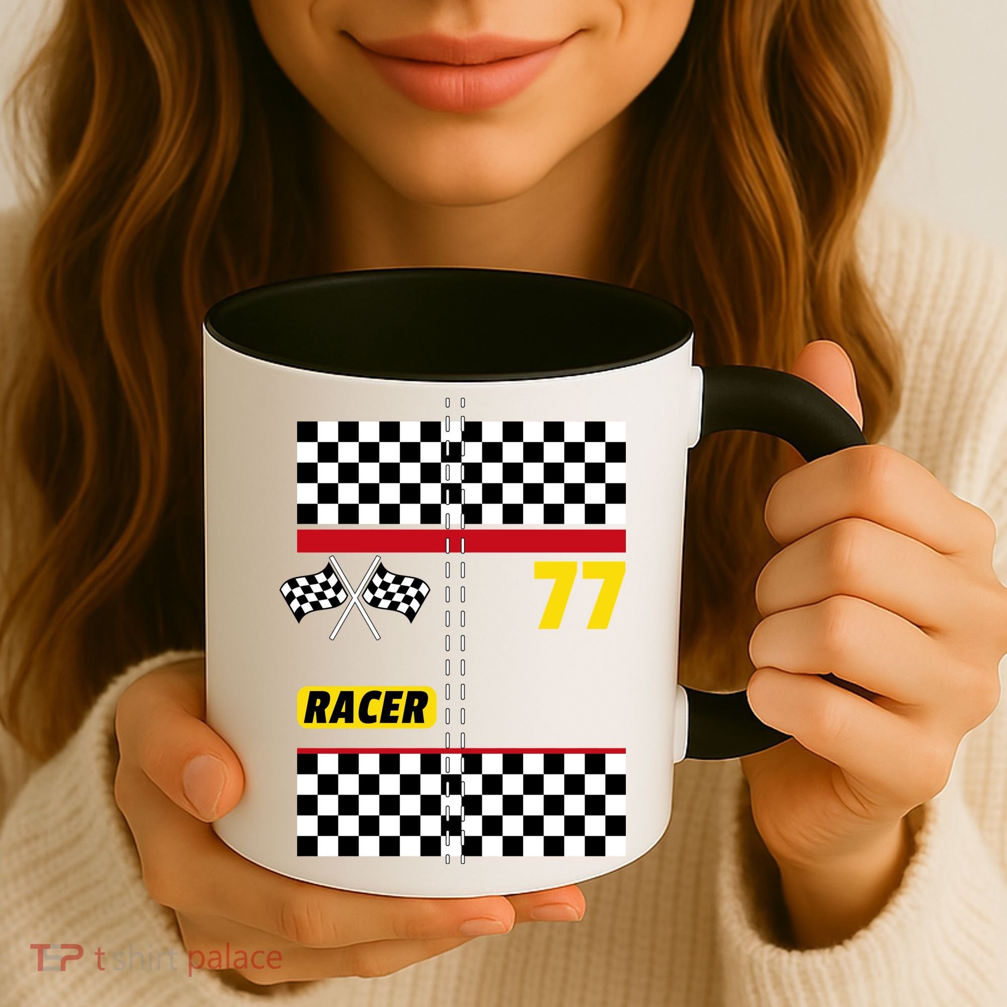 Race Car Driver Costume For Halloween Coffee Mug