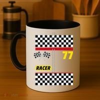 Race Car Driver Costume For Halloween Coffee Mug thumb 4