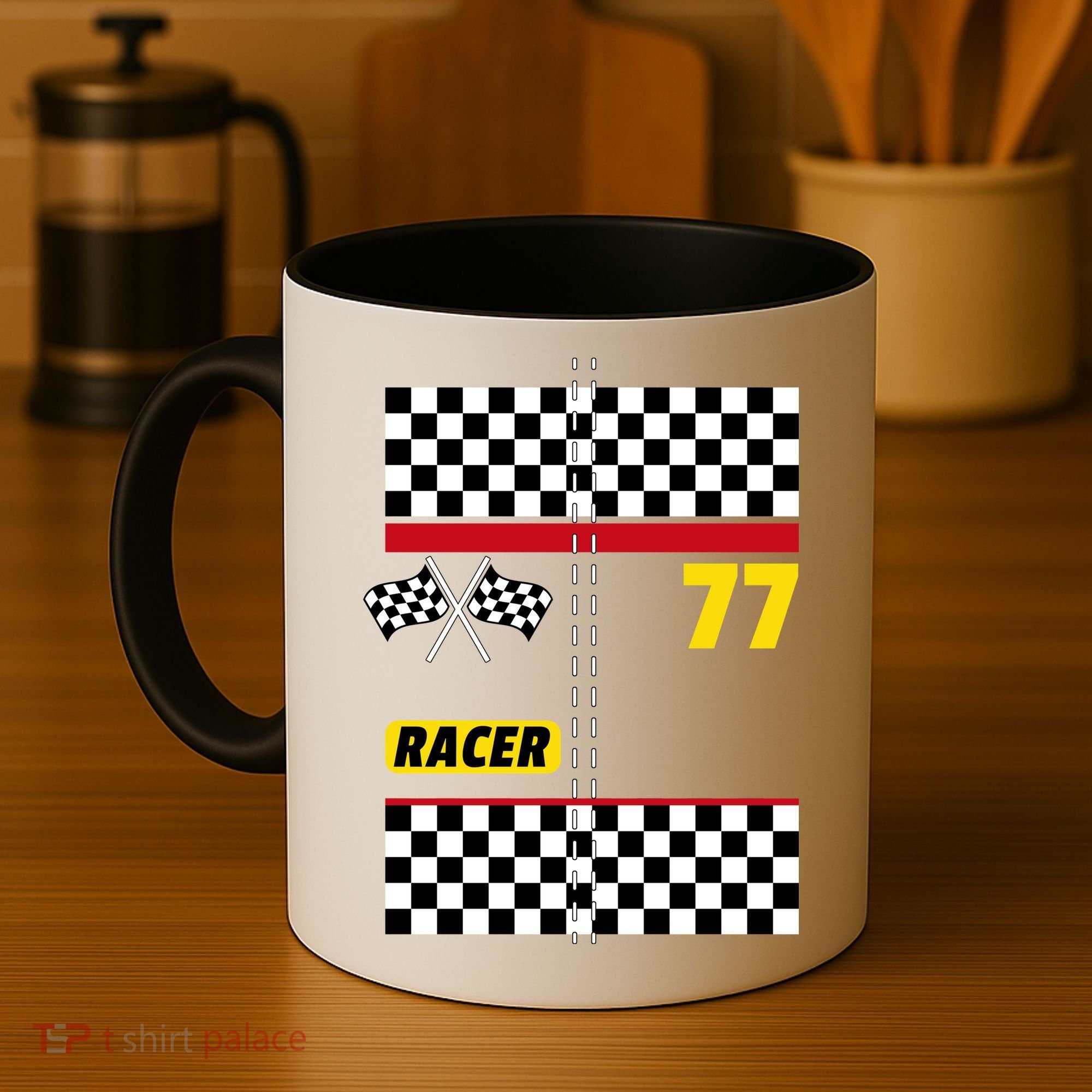 Race Car Driver Costume For Halloween Coffee Mug