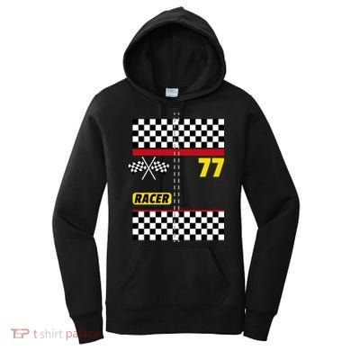 Race Car Driver Costume For Halloween Women's Hoodie