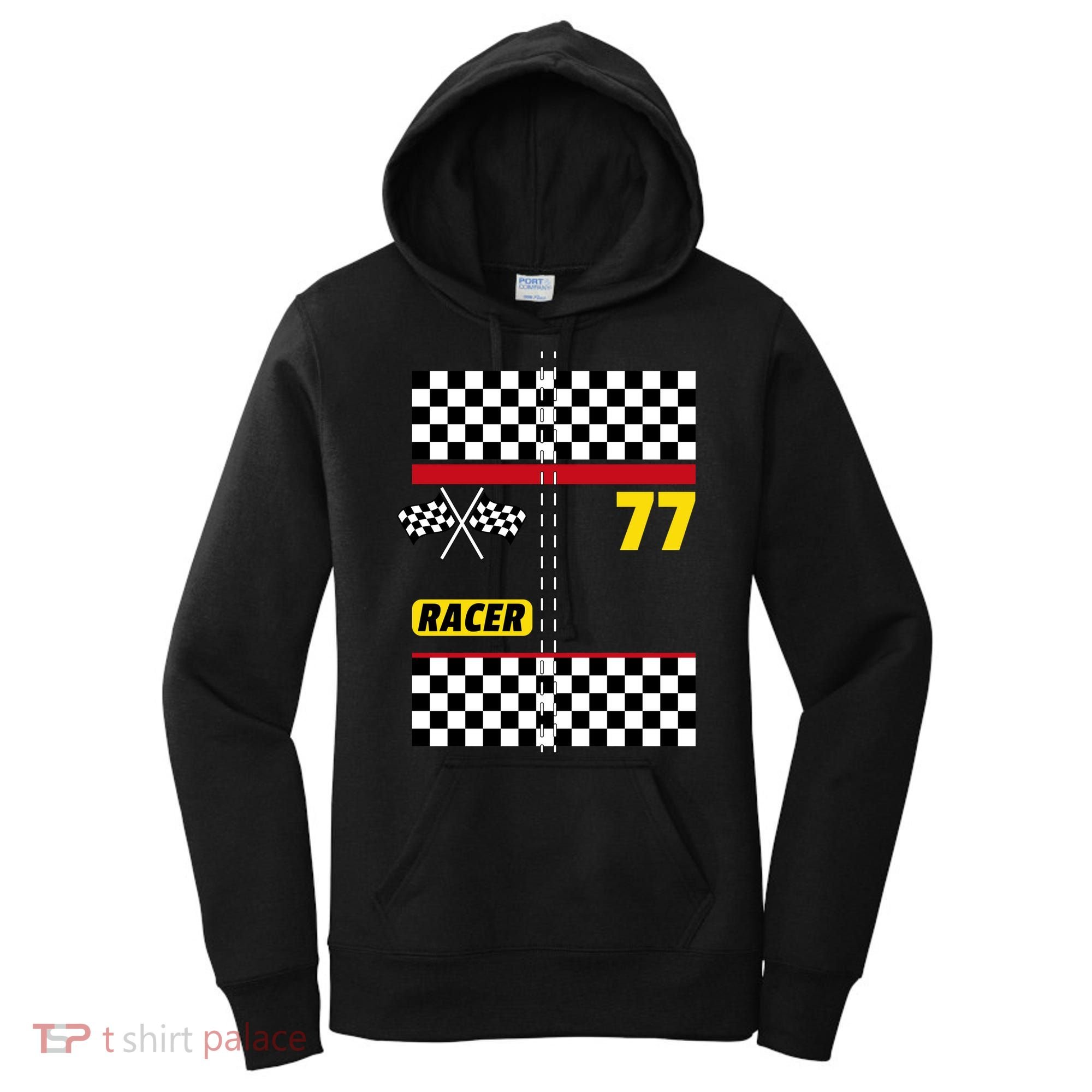 Race Car Driver Costume For Halloween Women's Hoodie