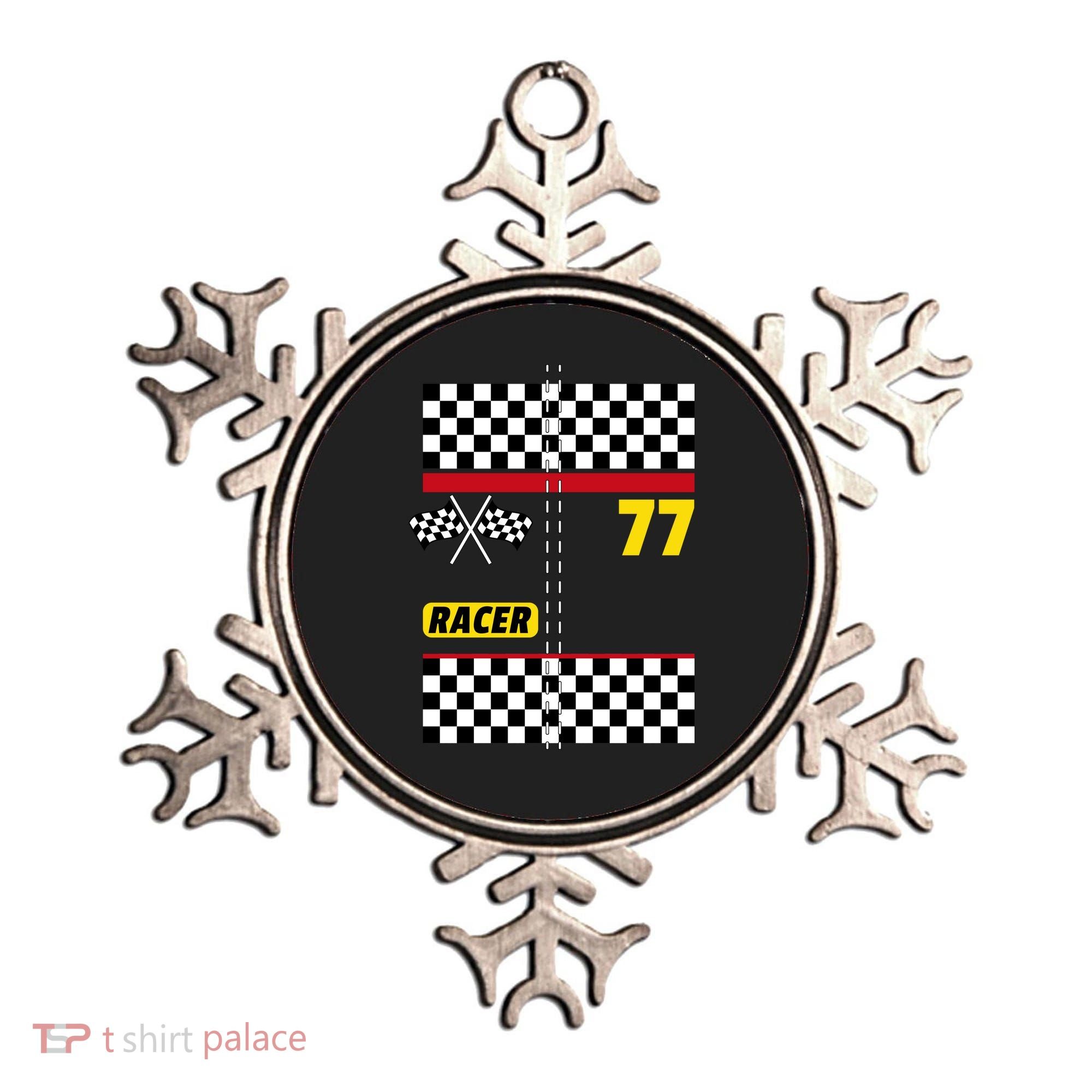 Race Car Driver Costume For Halloween Ornament