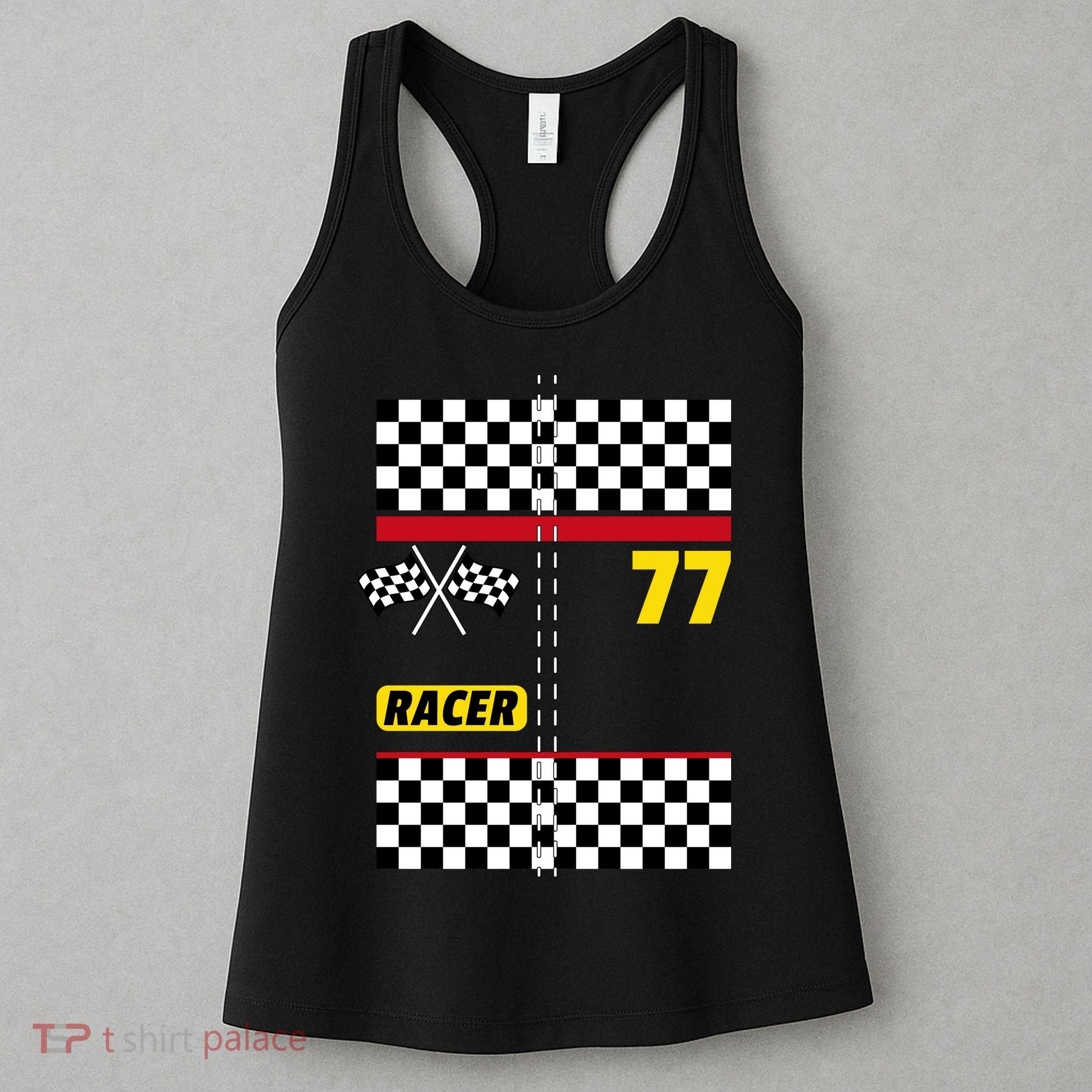 Race Car Driver Costume For Halloween Women's Tank Top