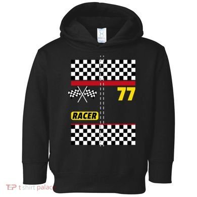 Race Car Driver Costume For Halloween Toddler Hoodie
