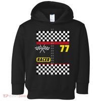 Race Car Driver Costume For Halloween Toddler Hoodie thumb 0