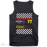 Race Car Driver Costume For Halloween Tank Top thumb 0