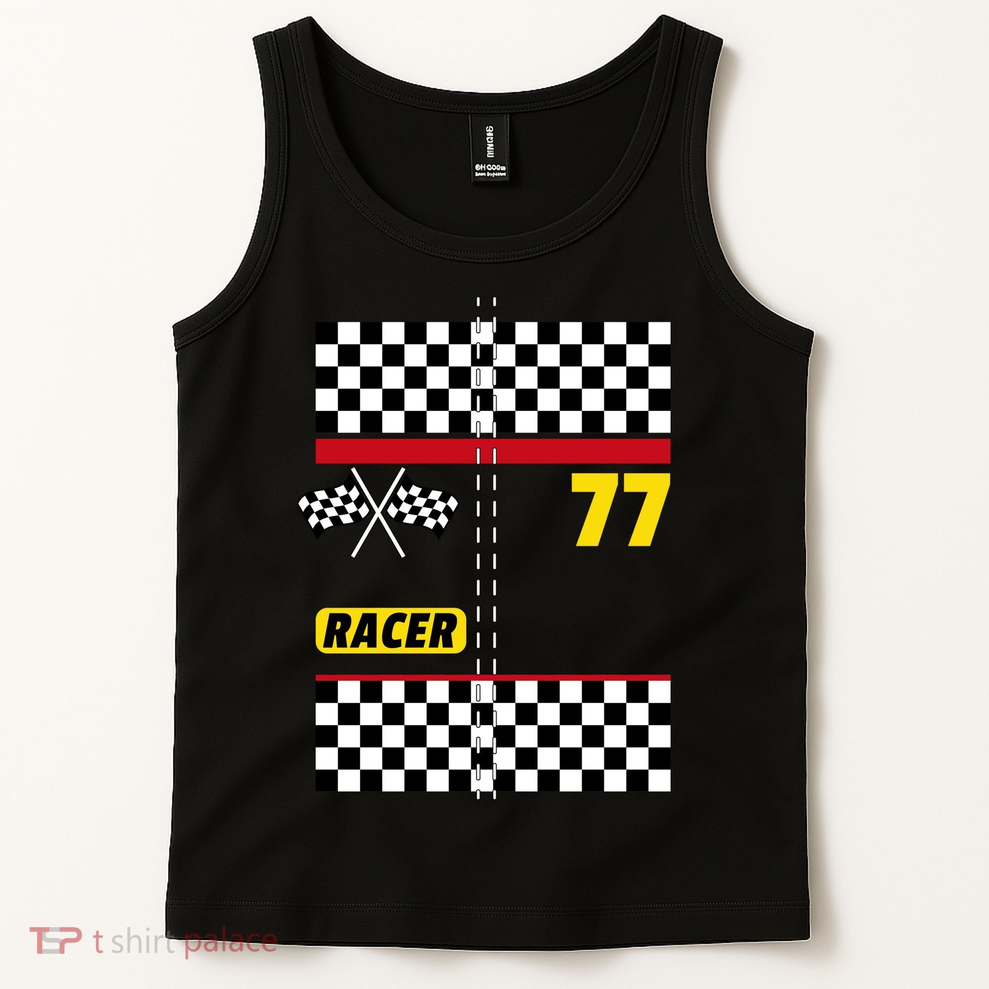 Race Car Driver Costume For Halloween Tank Top