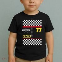 Race Car Driver Costume For Halloween Toddler T-Shirt thumb 2