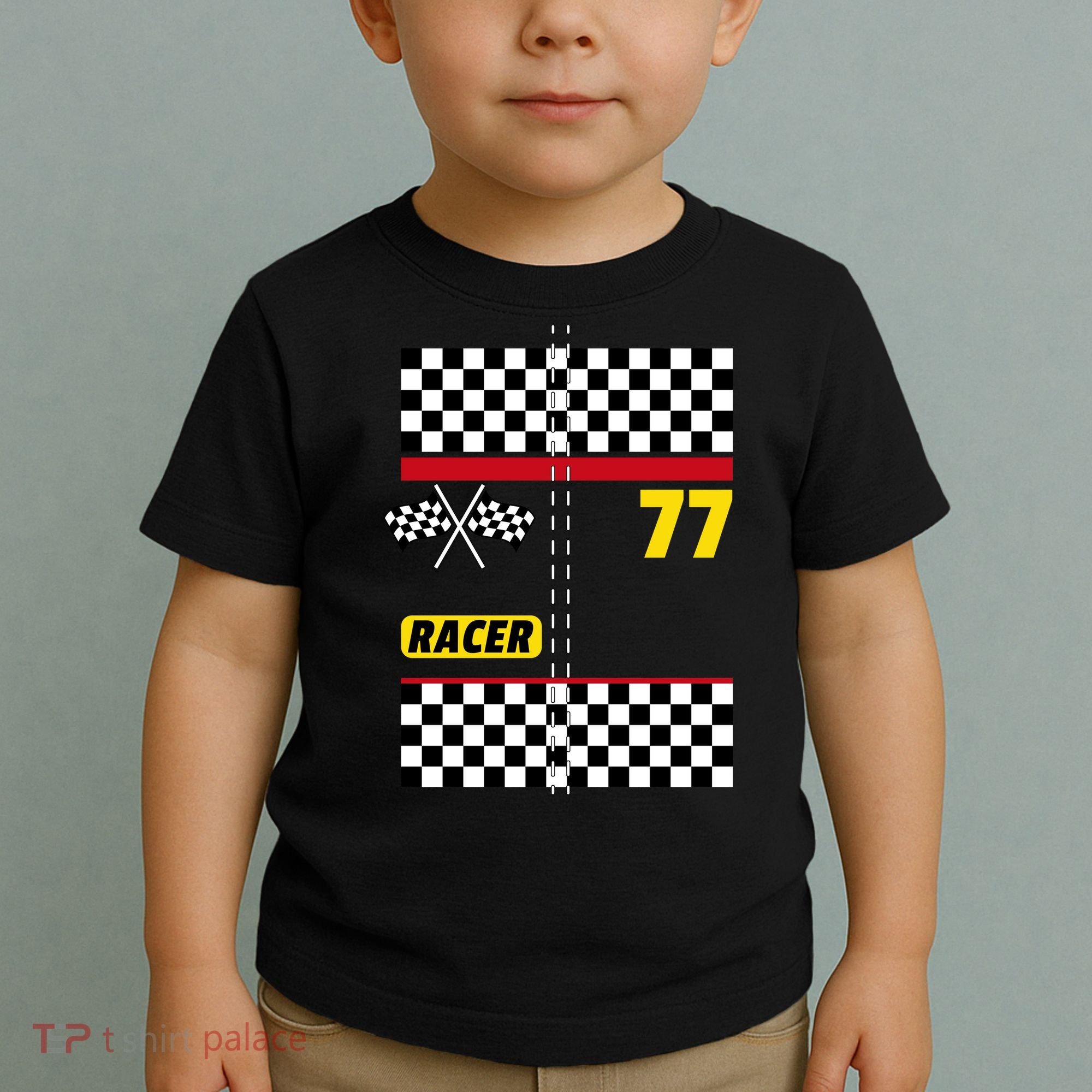 Race Car Driver Costume For Halloween Toddler T-Shirt