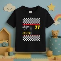 Race Car Driver Costume For Halloween Toddler T-Shirt thumb 3