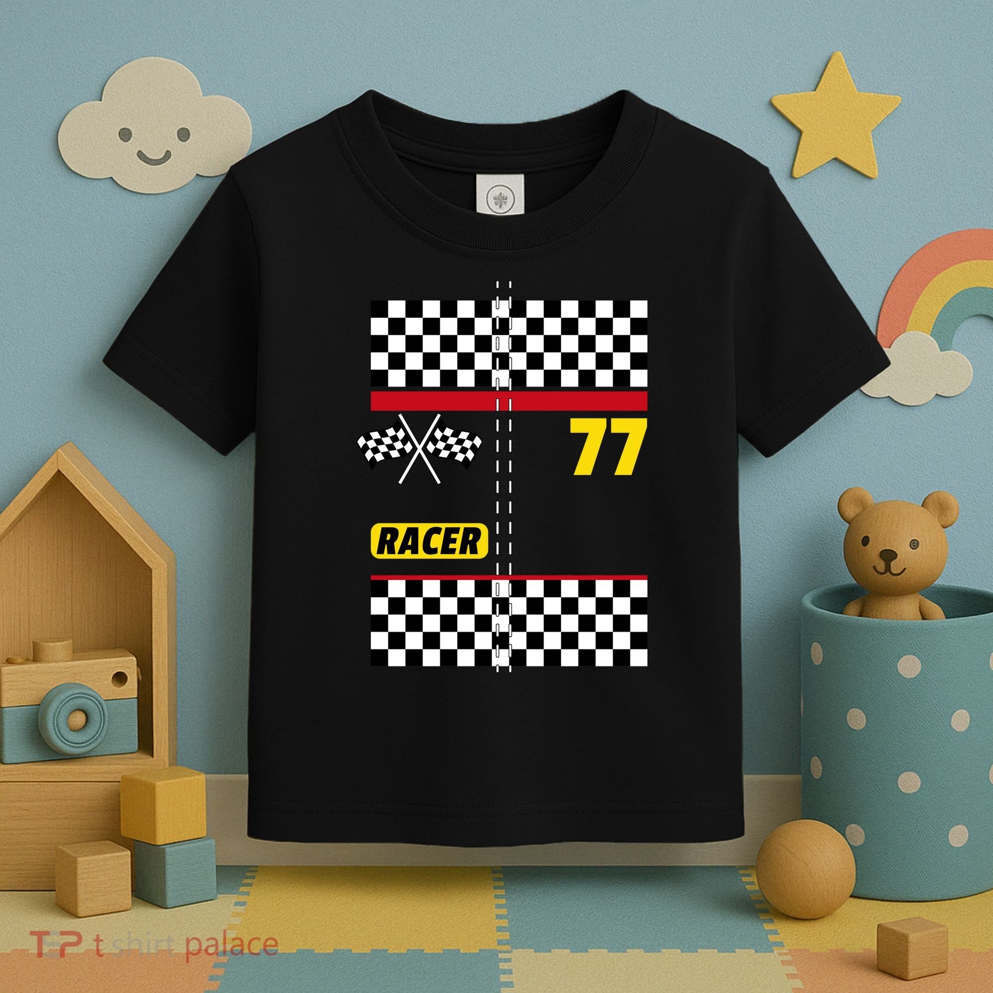Race Car Driver Costume For Halloween Toddler T-Shirt