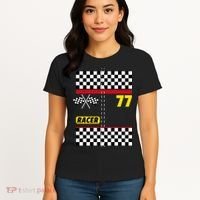 Race Car Driver Costume For Halloween Women's T-Shirt thumb 4