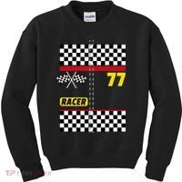 Race Car Driver Costume For Halloween Kids Sweatshirt thumb 0