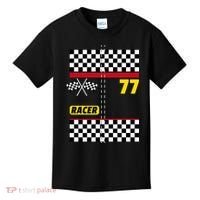Race Car Driver Costume For Halloween Kids T-Shirt thumb 0