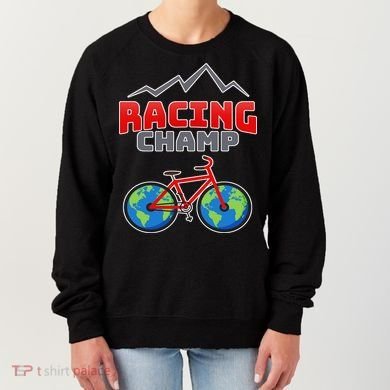 Racing Champ Bicycle Bikers Women's Sweatshirt