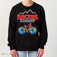 Racing Champ Bicycle Bikers Women's Sweatshirt thumb 0