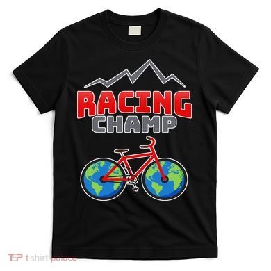 Racing Champ Bicycle Bikers T-Shirt