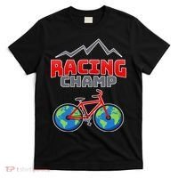 Racing Champ Bicycle Bikers T-Shirt thumb 0