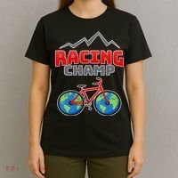 Racing Champ Bicycle Bikers T-Shirt thumb 4