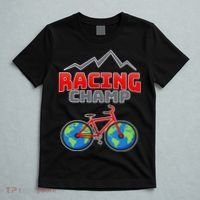 Racing Champ Bicycle Bikers T-Shirt thumb 5