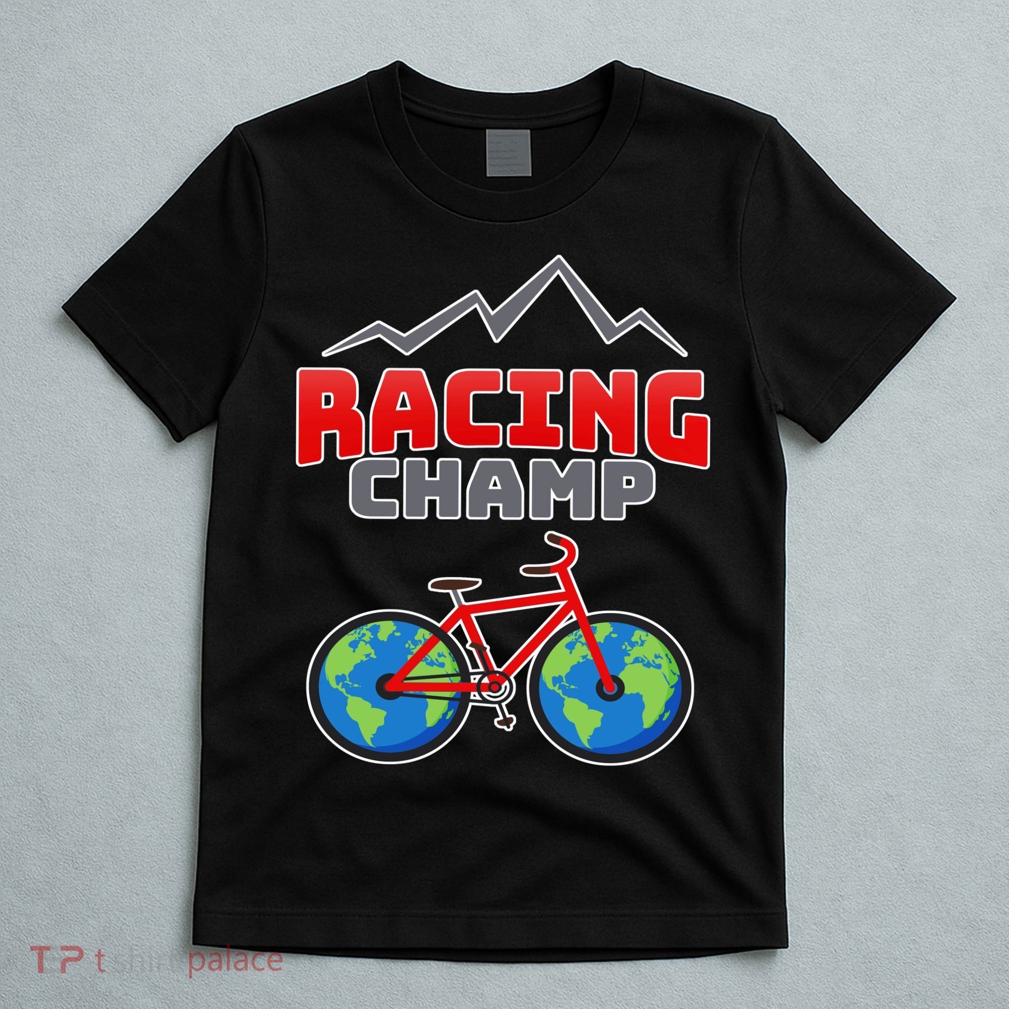 Racing Champ Bicycle Bikers T-Shirt