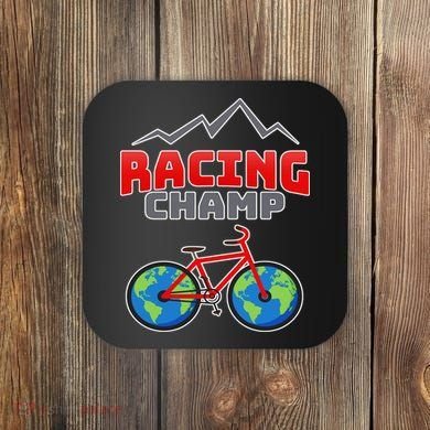 Racing Champ Bicycle Bikers Coaster