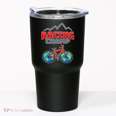 Racing Champ Bicycle Bikers Tumbler