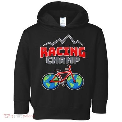 Racing Champ Bicycle Bikers Toddler Hoodie