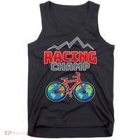 Racing Champ Bicycle Bikers Tank Top thumb 0