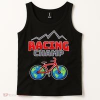 Racing Champ Bicycle Bikers Tank Top thumb 2