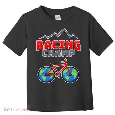 Racing Champ Bicycle Bikers Toddler T-Shirt