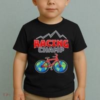 Racing Champ Bicycle Bikers Toddler T-Shirt thumb 2
