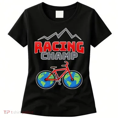 Racing Champ Bicycle Bikers Women's T-Shirt