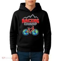 Racing Champ Bicycle Bikers Kids Hoodie thumb 4
